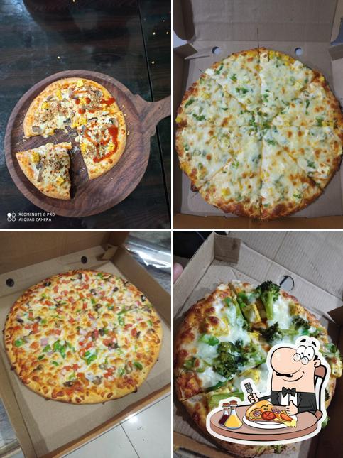 Pick various kinds of pizza