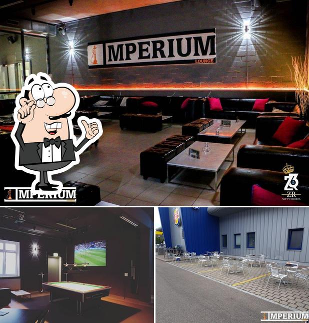 Dai un'occhiata agli interni di Imperium Lounge