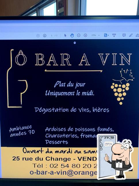 Aquí tienes una foto de Ô Bar à Vin