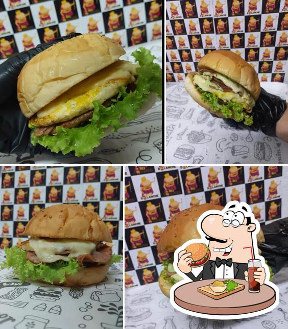 Hambúrguer em Well Burguer