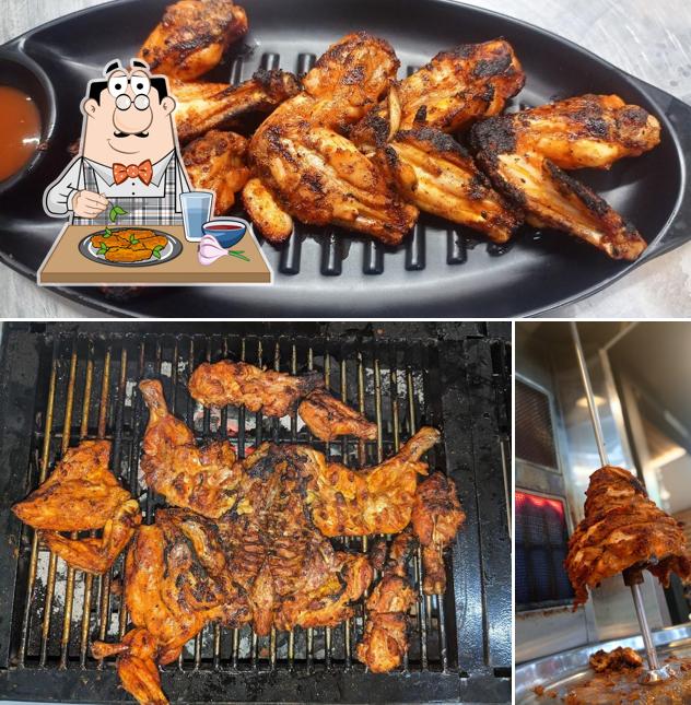 Chicken wings at Grillland BBQ & Sizzlly Chicken