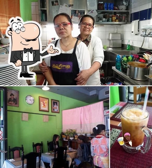 Las fotografías de interior y bebida en Thai Boky (cash only)