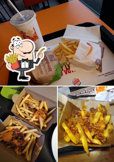 Dégustez des frites à Burger King