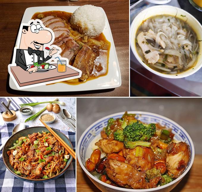 Essen im Kim Asia Bistro