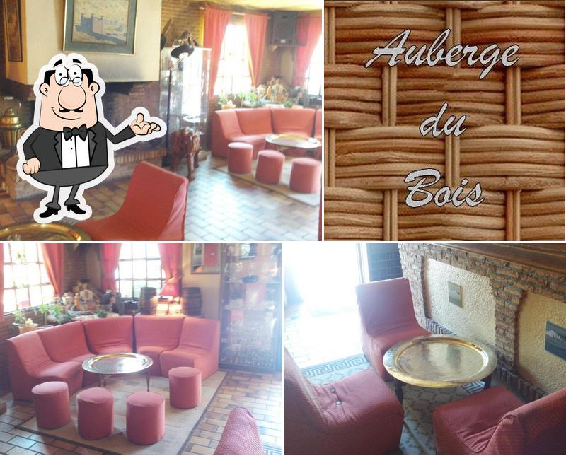 L'intérieur de L'AUBERGE du bois