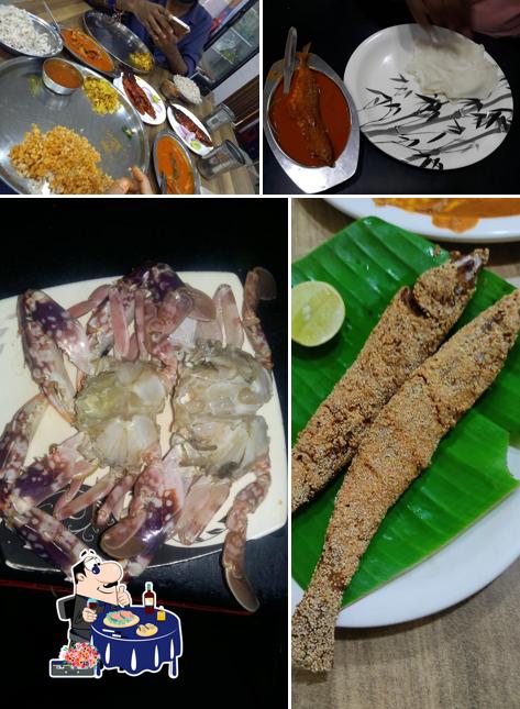 Try out various seafood items offered by KUDLA BEACH