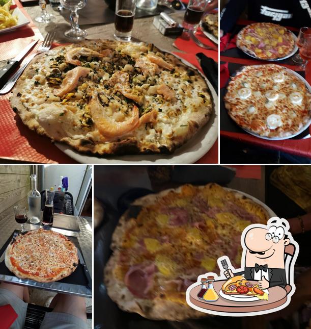 Choisissez des pizzas à Pizzéria Lorenzzano