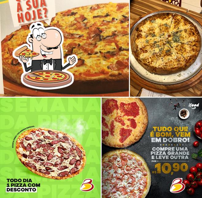 Consiga pizza no Benvinda Delivery - Zona Norte