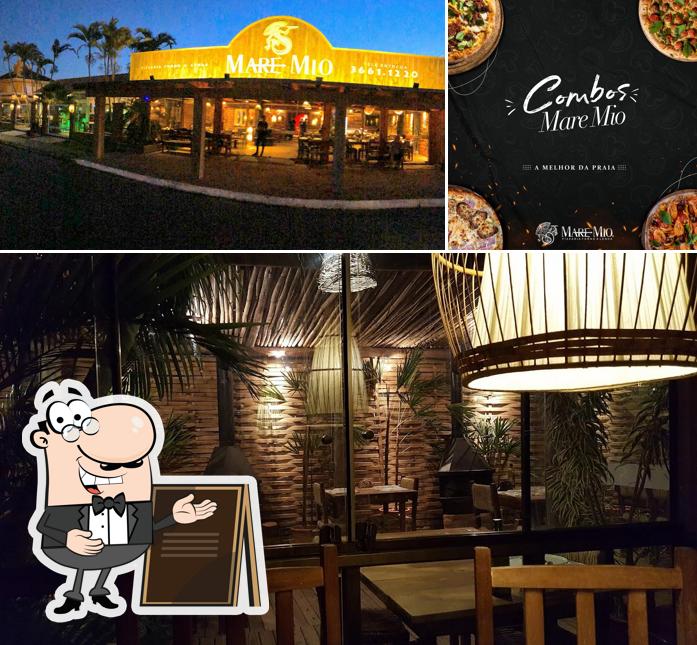 Veja imagens do exterior do Pizzaria Mare Mio - Forno á Lenha