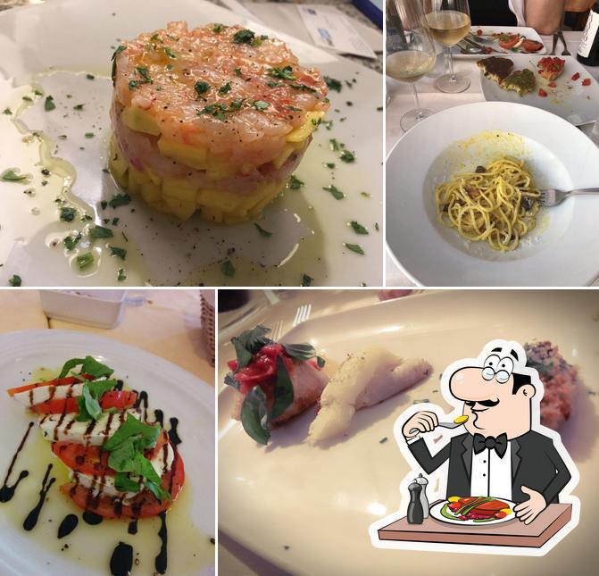 Cibo al Ristorante Gambero Rosso Civitavecchia