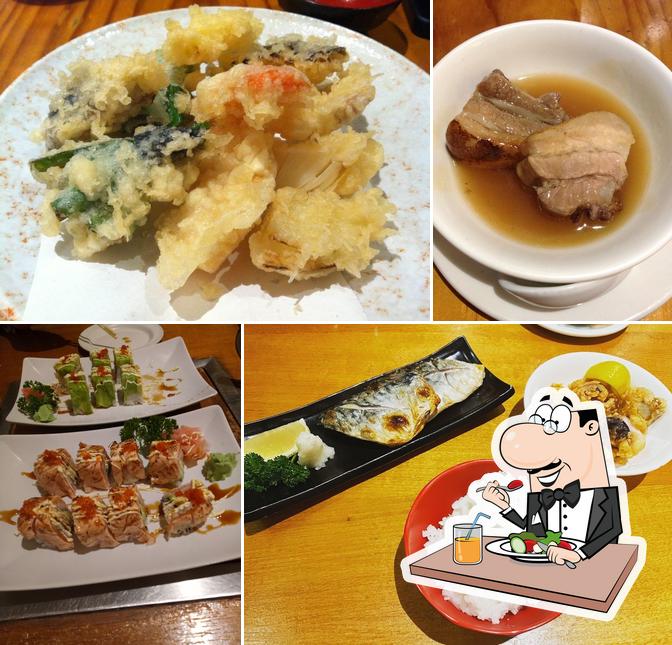 Food at Oshin Japanese Restaurant