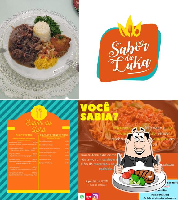 Pide un plato con carne en Sabor Da Luka