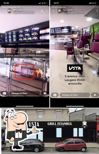 L'intérieur de USTA Grill Istanbul Zozan