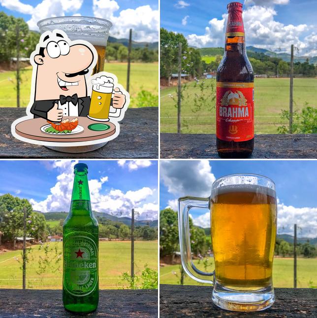 Peça um copo de cerveja leve ou escura