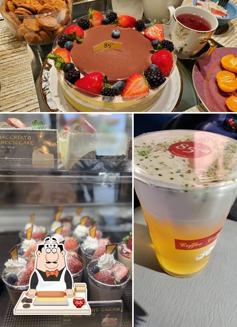 85°C Bakery Cafe - Irvine offers a variety of sweet dishes