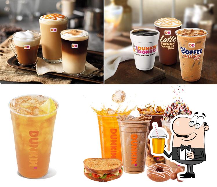 Насладитесь напитками в атмосфере "Dunkin'"