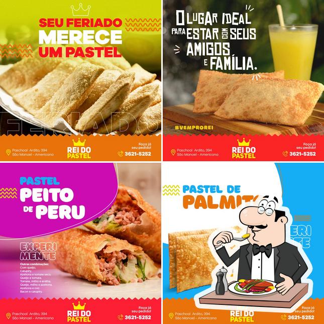 Platos en Rei Do Pastel