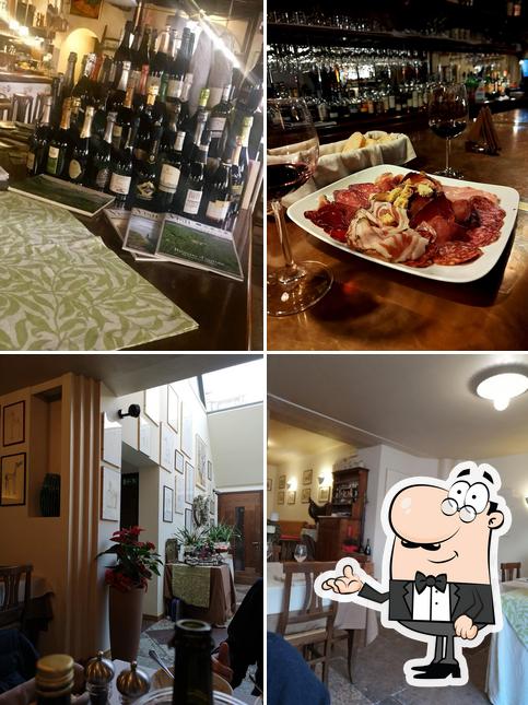 Tra le diverse cose da Enoteca Del Corte Del Medà si possono trovare la interni e bevanda