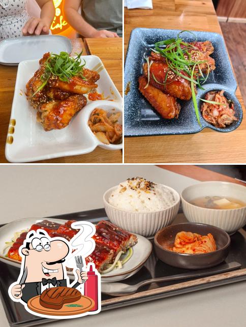 Try out meat meals at Hakusho Cafe