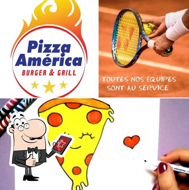 Voici une photo de Pizza America "N°1 de la Pizza"