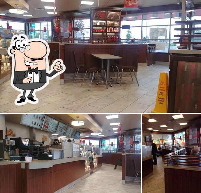 Découvrez l'intérieur de Tim Hortons