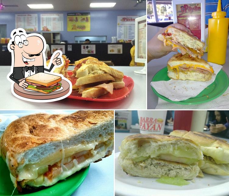 Pick a sandwich at Barra Payán