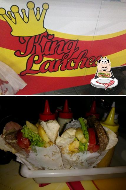 Clube sanduíches em Top King Lanches