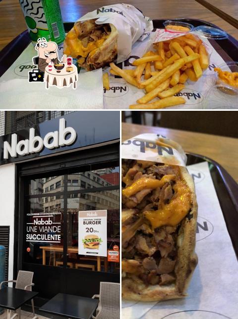 Nourriture à Nabab Kebab