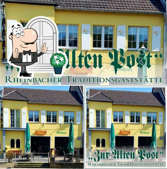 The exterior of Zur Alten Post