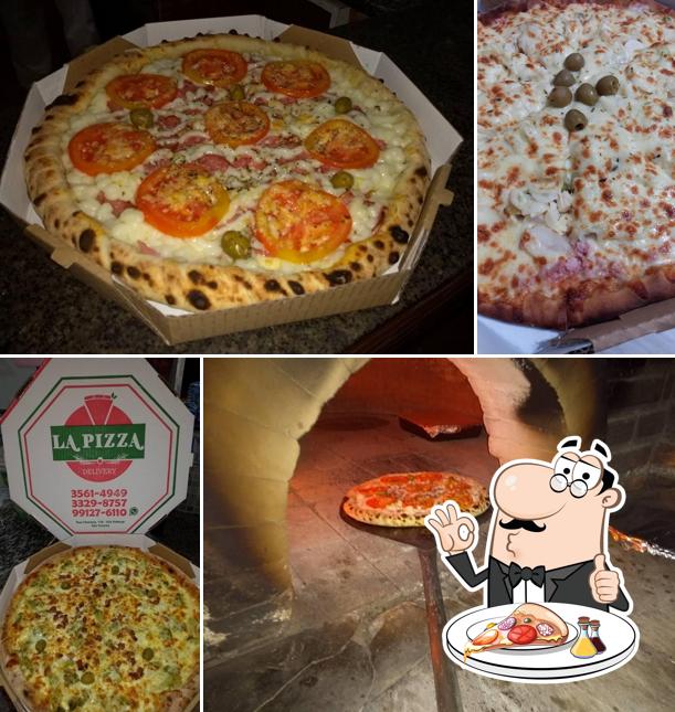 Escolha pizza no La Pilla