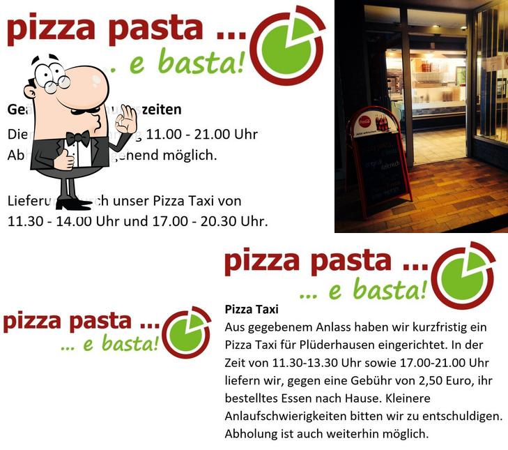 Это фотография пиццерии "pizza pasta... e basta!"