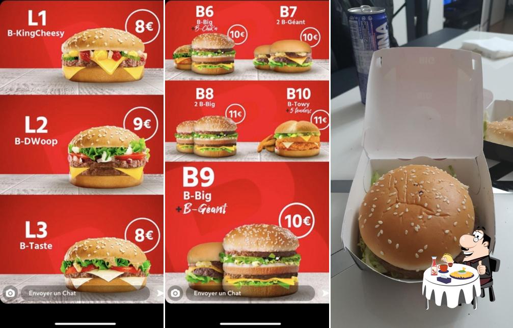 Las hamburguesas de POINT B Créteil gustan a distintos paladares