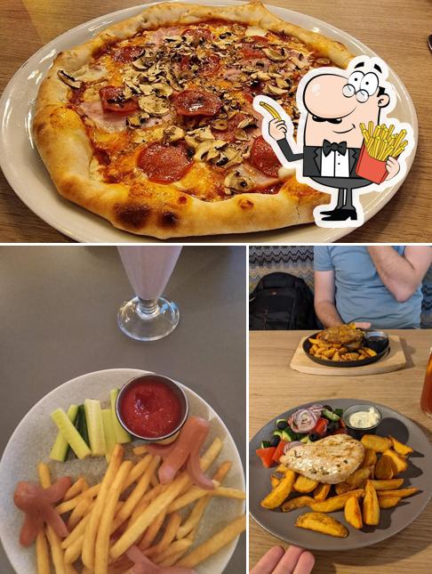 Try out chips at CAN CAN Pizza
