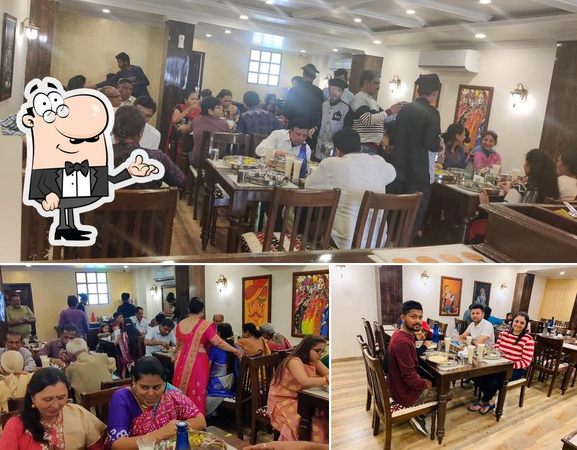 Check out how Desi Rotlo - Kathiyawadi Restaurant in Vadodara looks inside