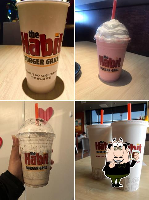 The Habit Burger Grill serves a variety of beverages