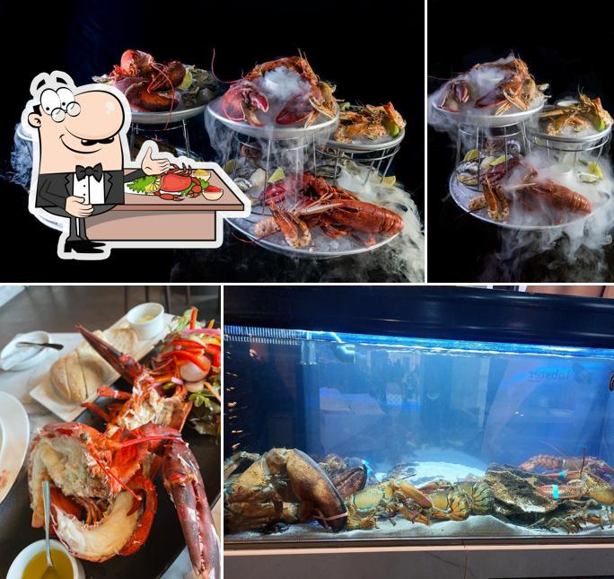 Prueba las diferentes comidas con marisco disponibles en The Lobster House
