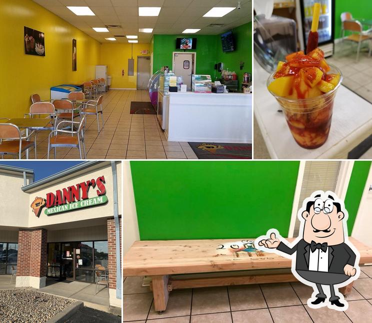 Check out how Danny's Mexican Ice Cream looks inside