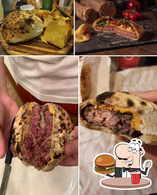 Experimente um hambúrguer no Inforno Burger D’Italia Asa Norte: Hamburguer, Pizza, Sobremesas, Delivery DF