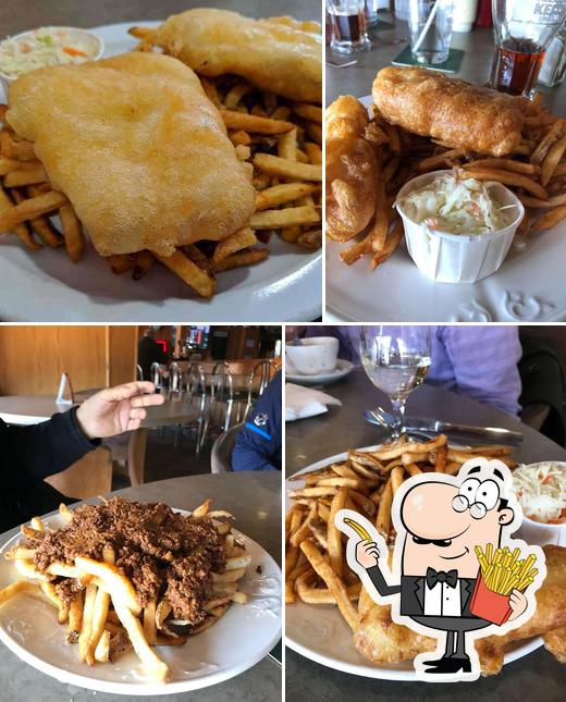 Order French-fried potatoes at Captain's Table Restaurant
