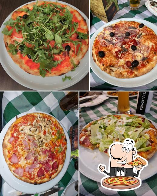 Bei Pizza Napoli könnt ihr Pizza probieren 