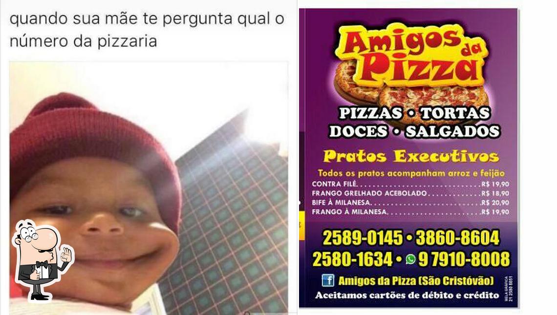 Here's a photo of Amigos da Pizza