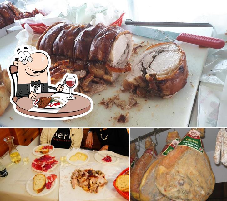 Choisissez des repas à base de viande à Porchetta da Enzo