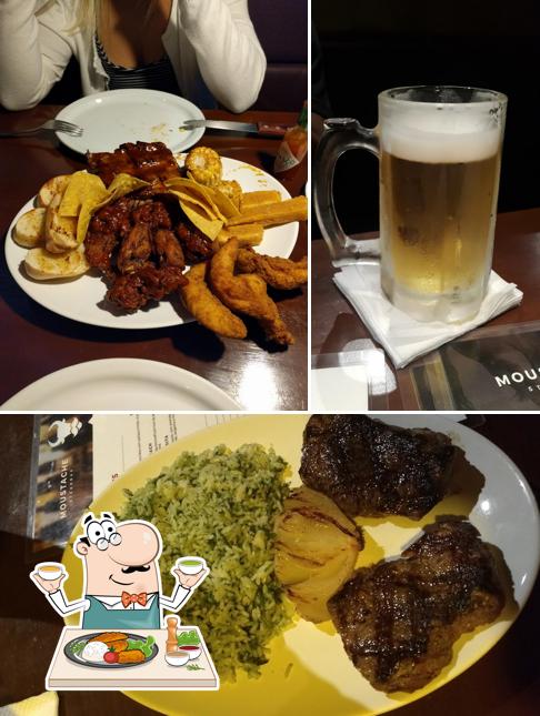 Comida em Moustache Steak Bar