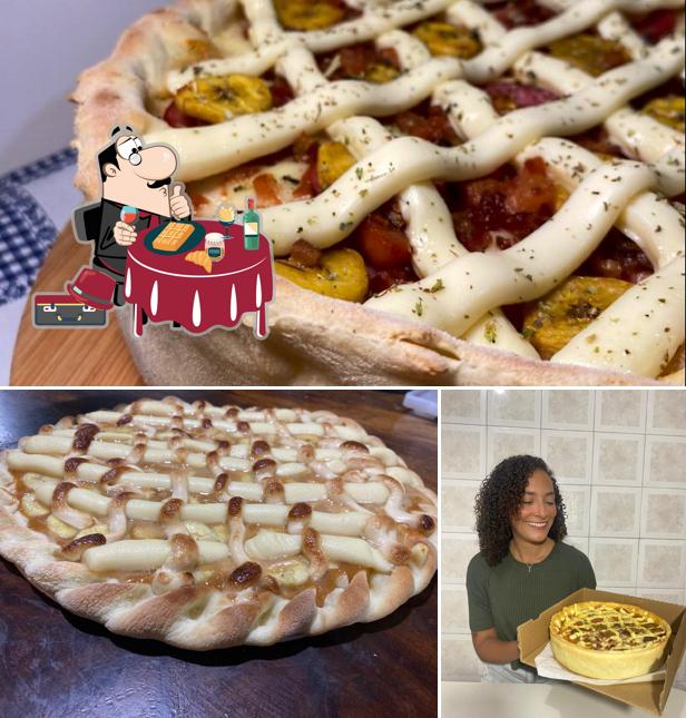 Waffles em Nonô Stuffed Pizza