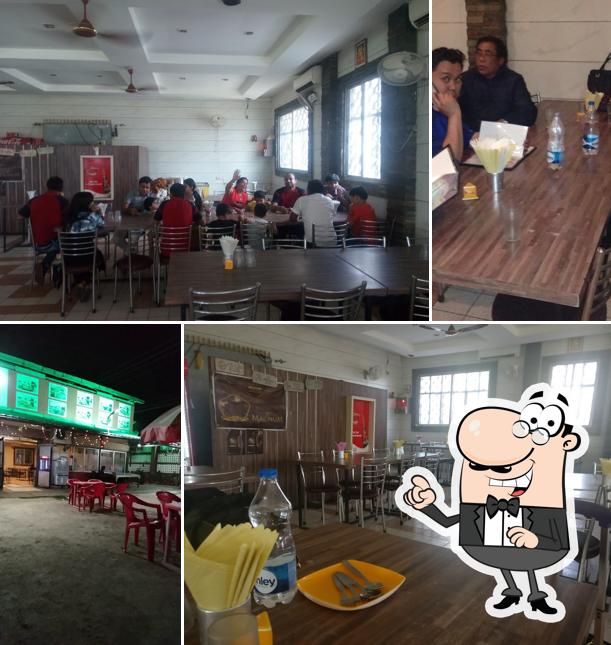 The interior of Tirupati's Citi Dhaba