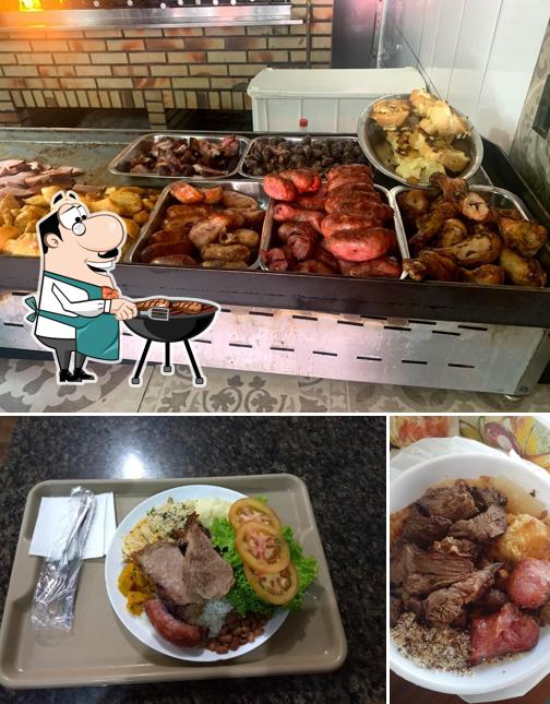 Há uma variedade de opções para os amantes da carne