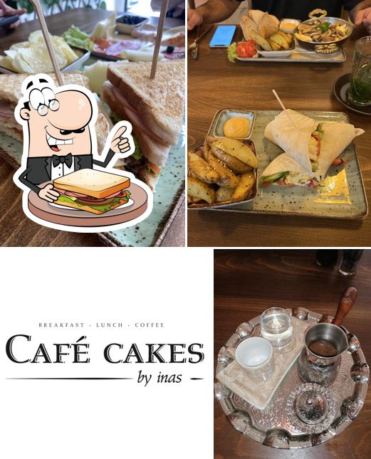 Pick a sandwich at Café Cakes by Inas
