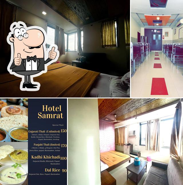 Look at this picture of Hotel Samrat