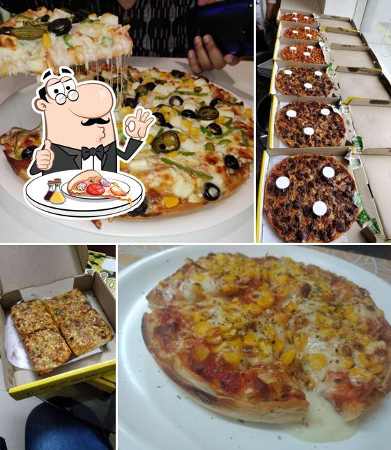 Try out different types of pizza