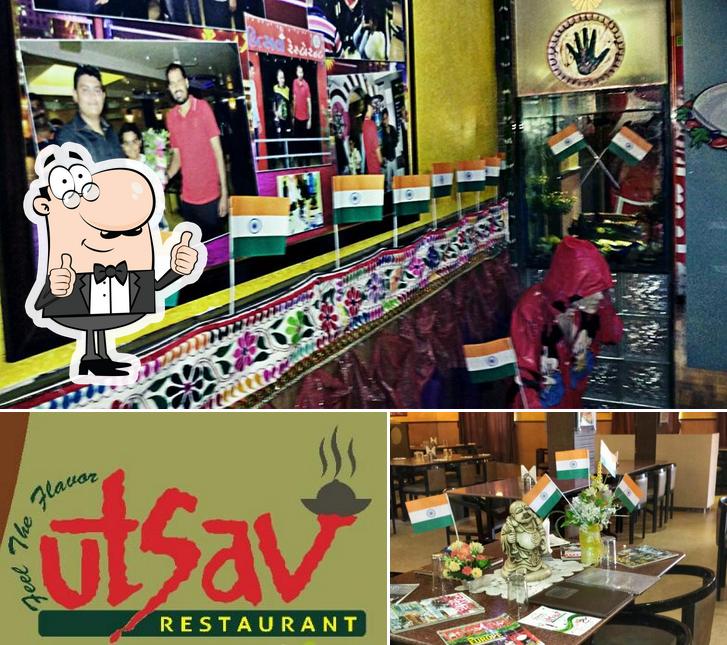 Look at this picture of Utsav restaurant new menu